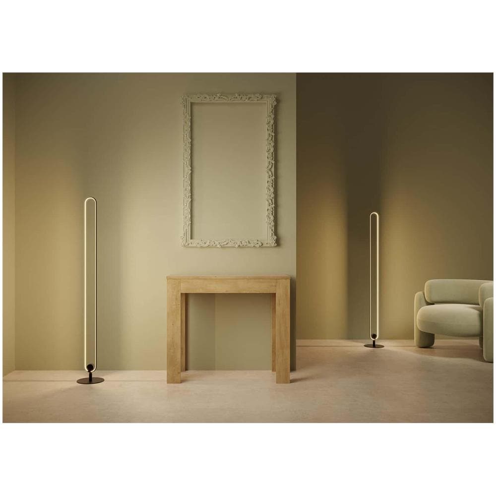 Consolle allungabile 90x42/302 cm Bora quercia natura - Foto 2