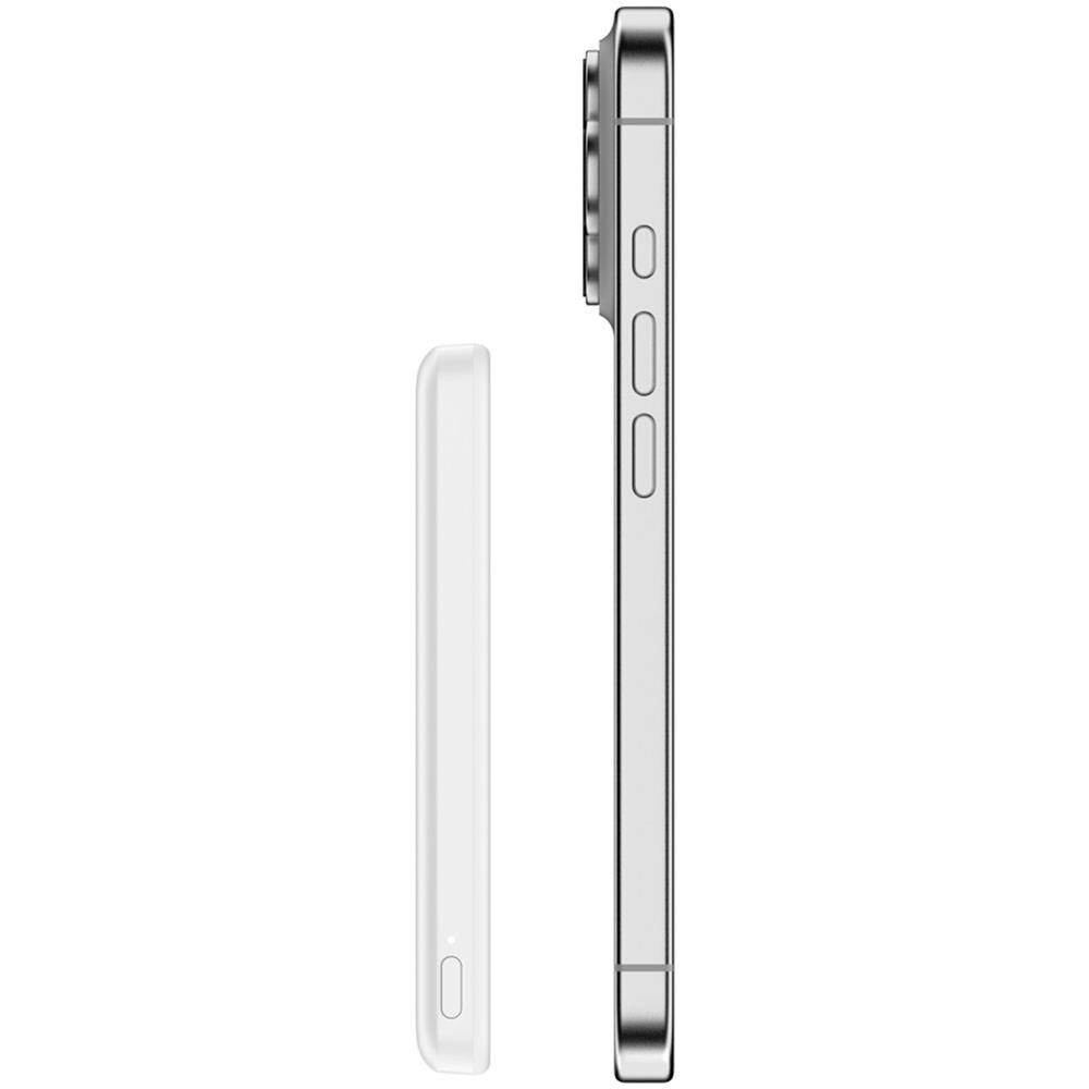 BPD010hqWH 5000 mAh Carica Wireless Bianco - Foto 6