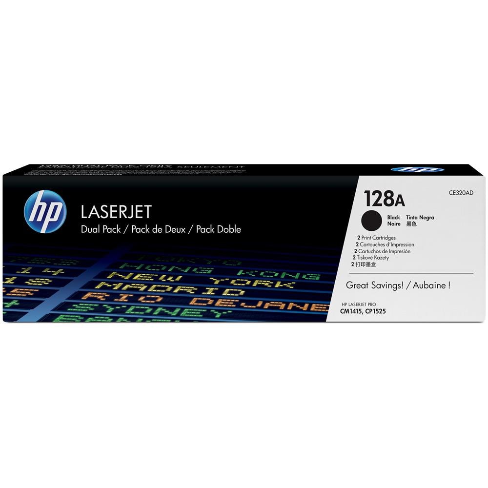 128A Black Laserjet P Cartuccia 2Pz Ce320Ad - Foto 1