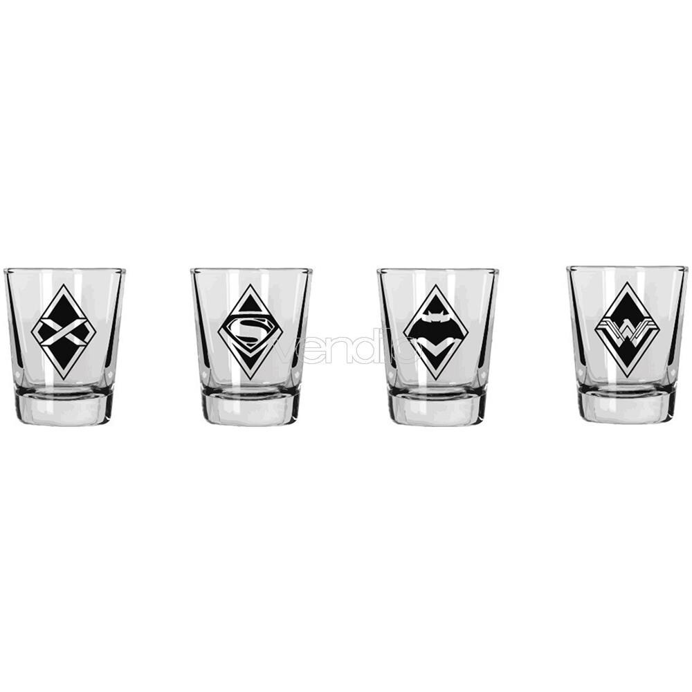 Batman Vs Superman Mini Glasses Set (4) Bicchieri - Foto 1