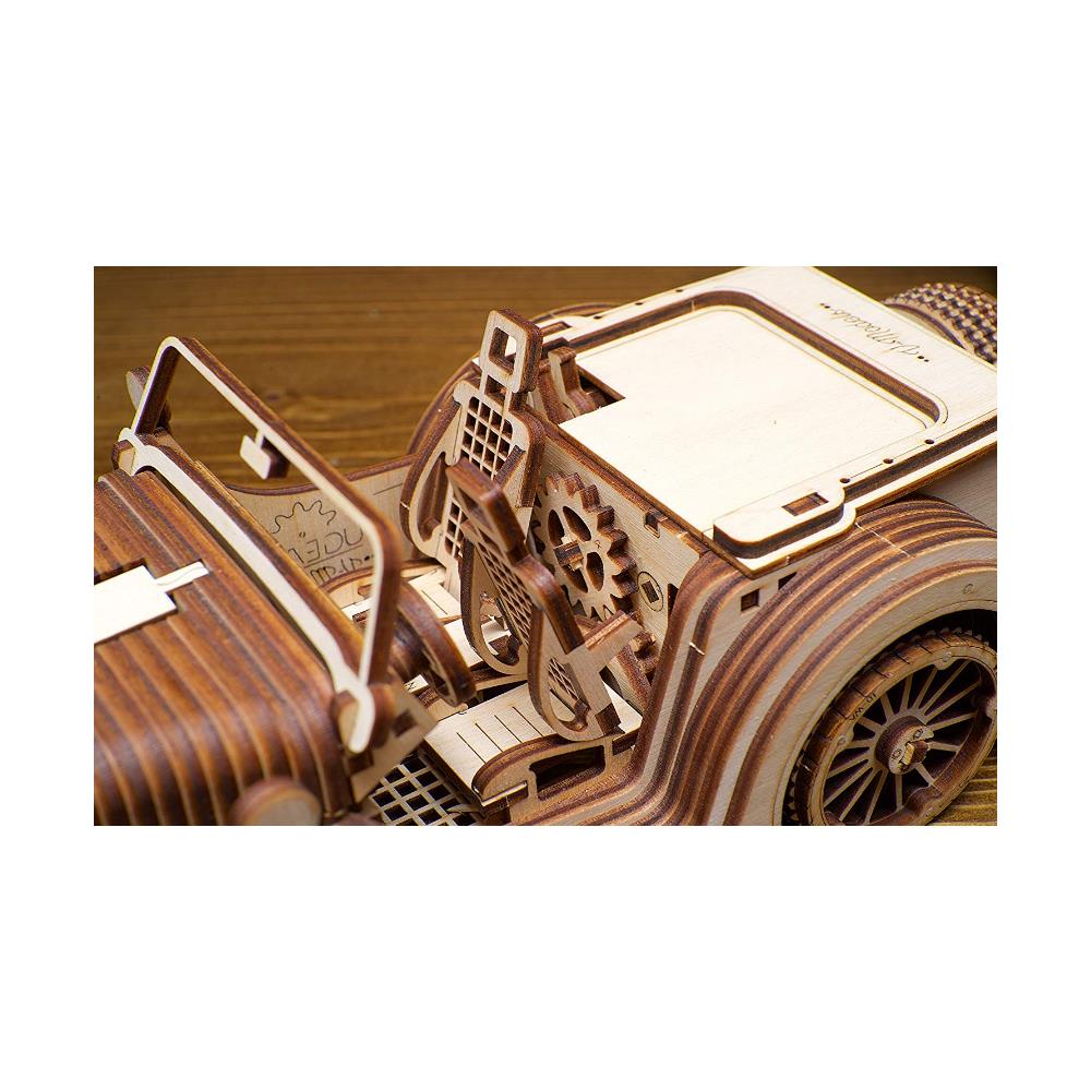 Puzzle in Legno 3D - Roadster VM 01 Kit di Costruzione - 437 Pezzi - Foto 10