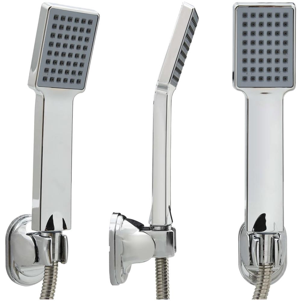 Soffione Doccia Manuale Con Tubo 1,5 M Cromato - Foto 2