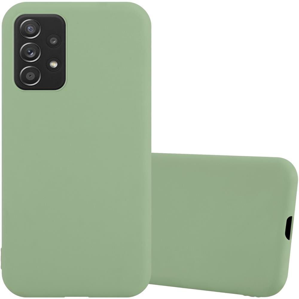 Custodia Compatibile Con Samsung Galaxy A52 (4g / 5g) / A52s In Candy Pastello Verde - Coperchio Protettivo In Silicone Tpu Flessibile - Foto 1