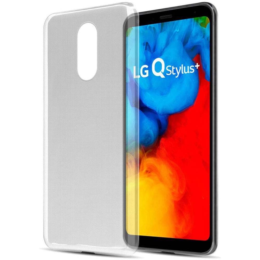 Custodia Compatibile Con Lg Q Stylus In Rosa Transparente - Coperchio Protettivo In Silicone Tpu Flessibile - Foto 1