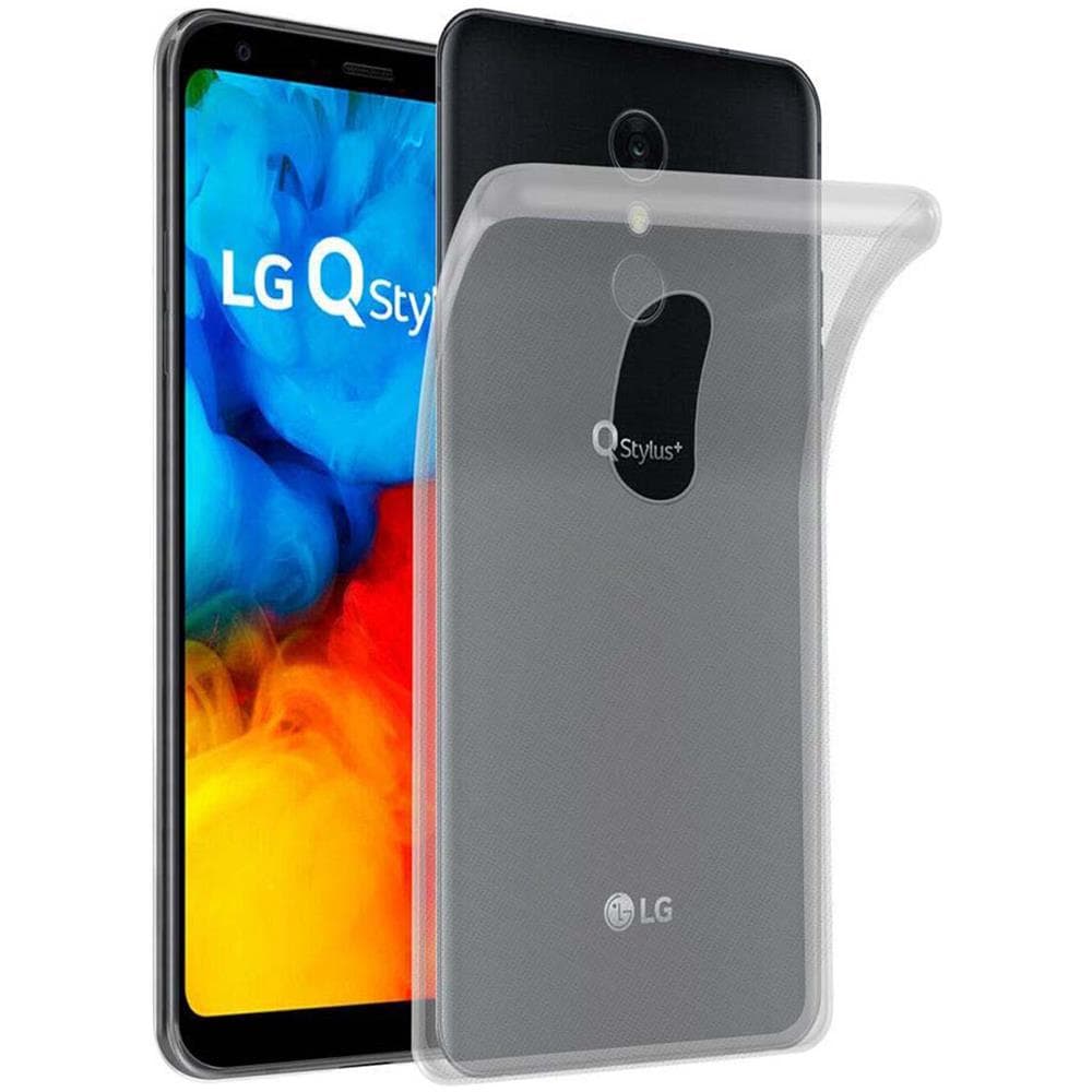 Custodia Compatibile Con Lg Q Stylus In Rosa Transparente - Coperchio Protettivo In Silicone Tpu Flessibile - Foto 8