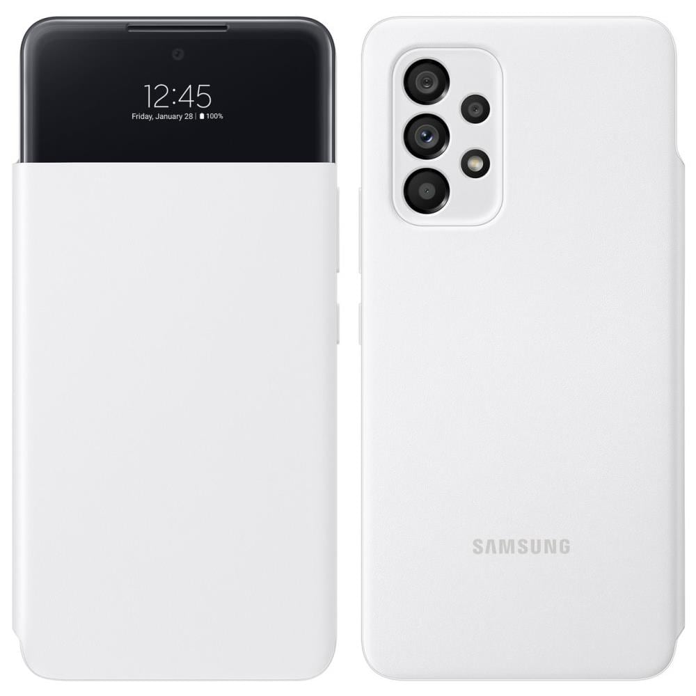 Cover S View Wallet Ef-ea536pwegee Per Galaxy A53 5g Sm-a536b Bianco - Foto 2