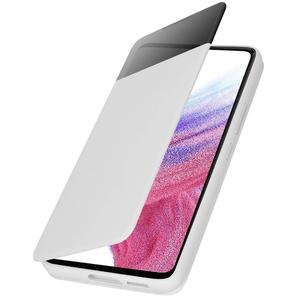 Cover S View Wallet Ef-ea536pwegee Per Galaxy A53 5g Sm-a536b Bianco - Foto 7