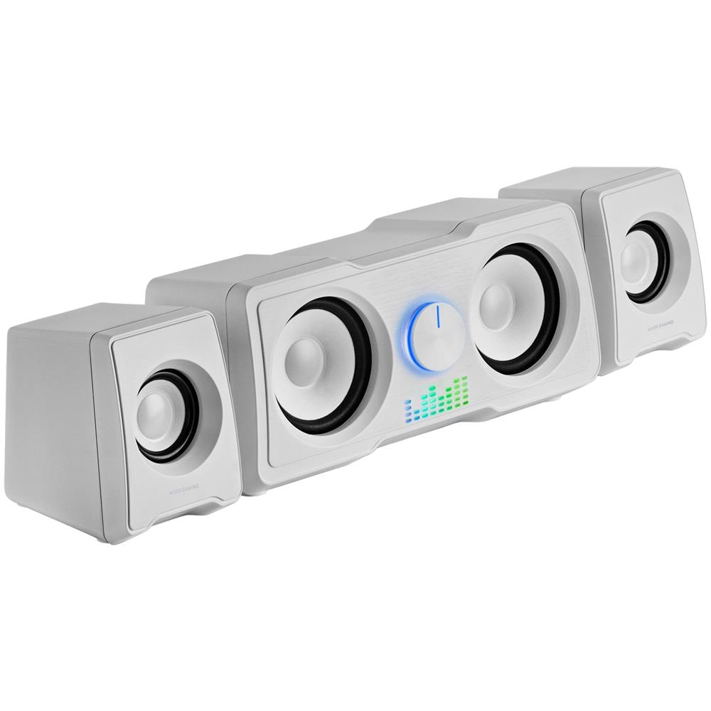 MS22 Sistema di Altoparlanti Gaming 2.2 Canali Potenza 35 W Cablato Colore Bianco - Foto 2