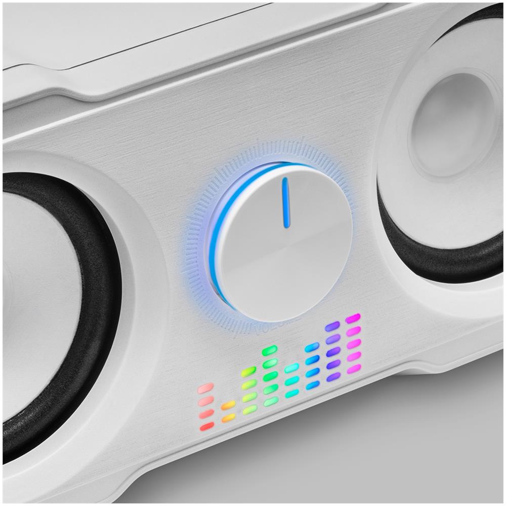 MS22 Sistema di Altoparlanti Gaming 2.2 Canali Potenza 35 W Cablato Colore Bianco - Foto 4