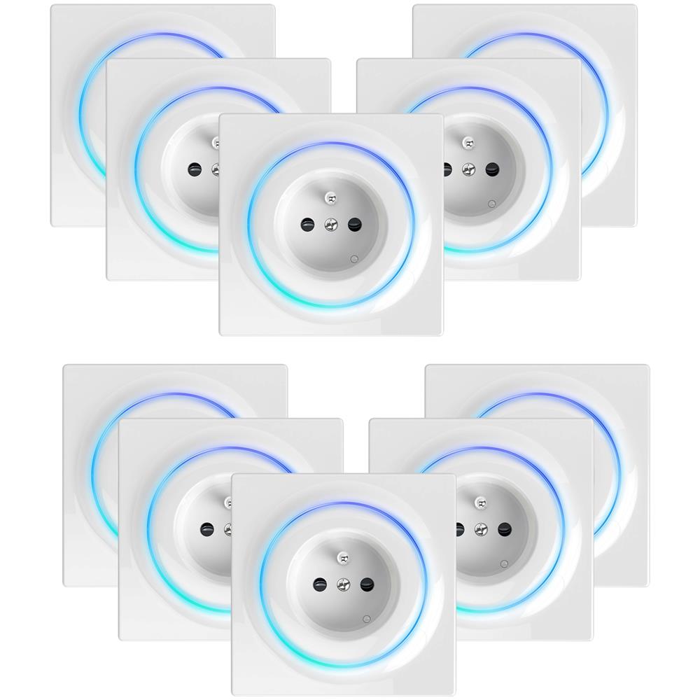 Set Di 10 Prese Intelligenti Z-wave+ - Walli Outlet Tipo E - - Foto 1