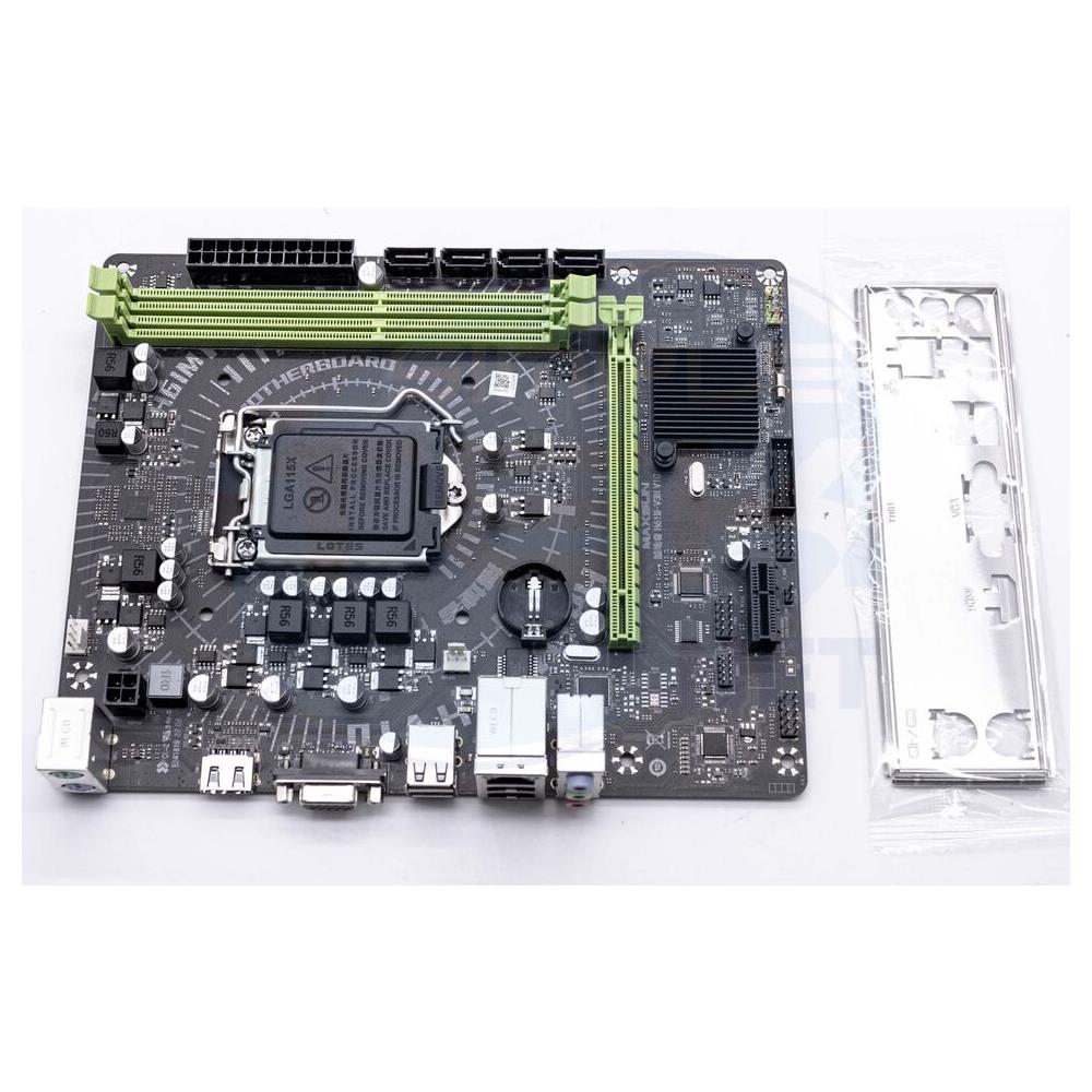 Scheda Madre H61M-V3H Socket LGA 1155 Chipset Intel H61 Seconda Gen M-ATX - Foto 2