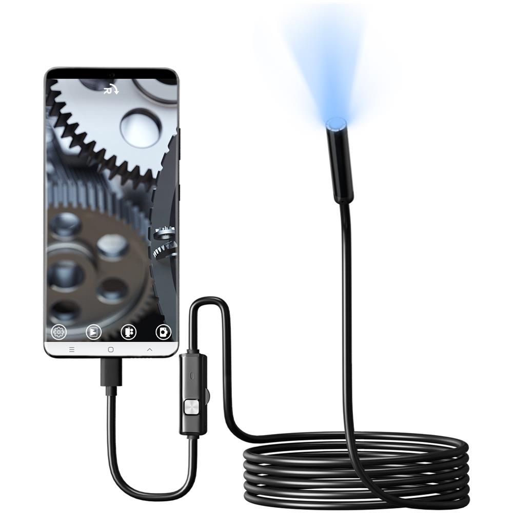 Endoscopio Usb-c Per Android/windows Ip67 Impermeabile Black 3.5m - Foto 1