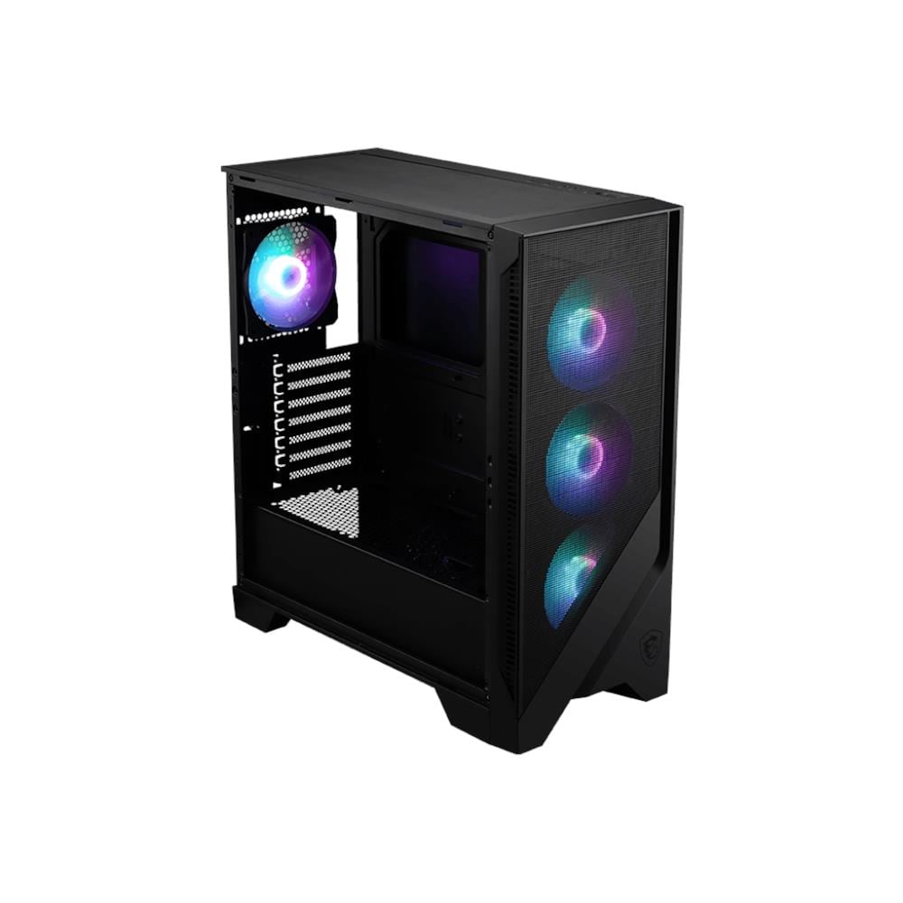 Case MAG FORGE 320R AIRFLOW micro ATX, Mini ITX 2 Porte USB 3.2 Colore Nero / Trasparente (Finestrato) - Foto 2