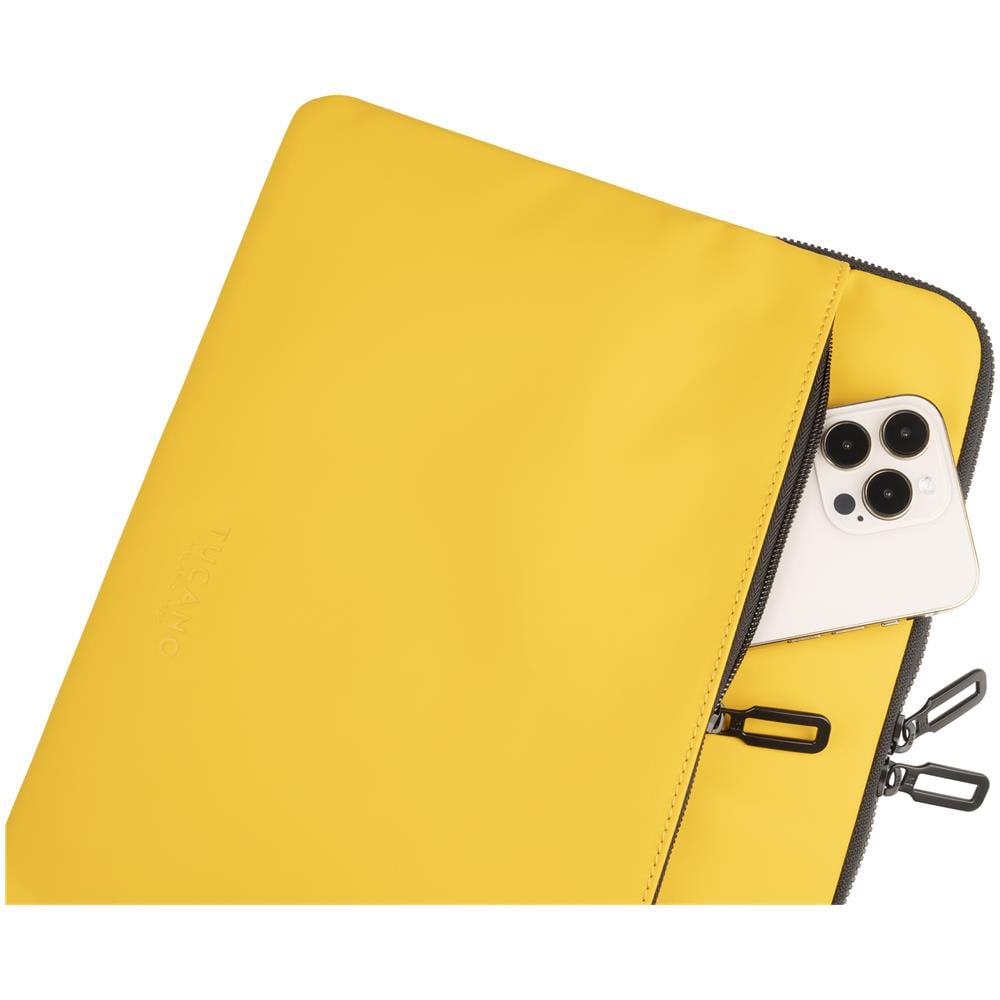 BFGOM1314-Y borsa per laptop 35,6 cm (14") Custodia a tasca Giallo - Foto 3