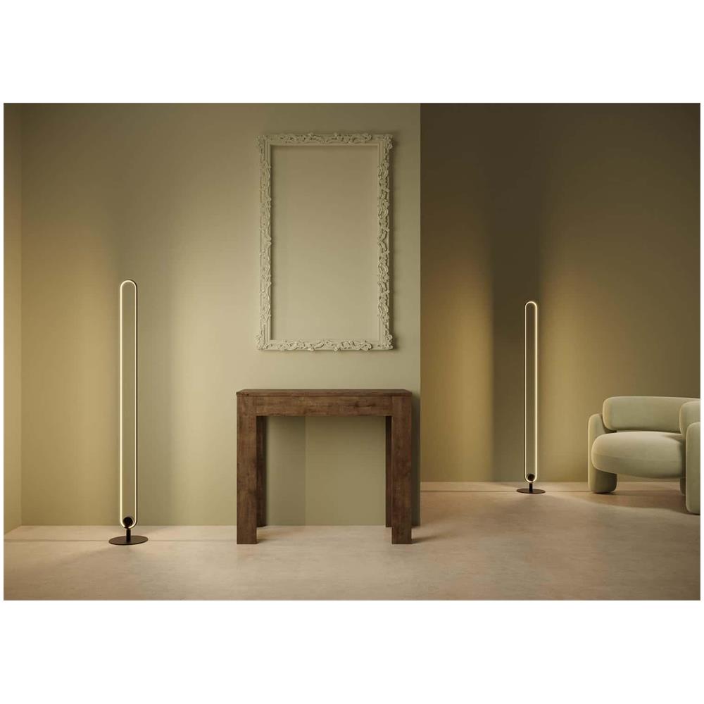 Consolle allungabile 90x42/302 cm Bora noce - Foto 2