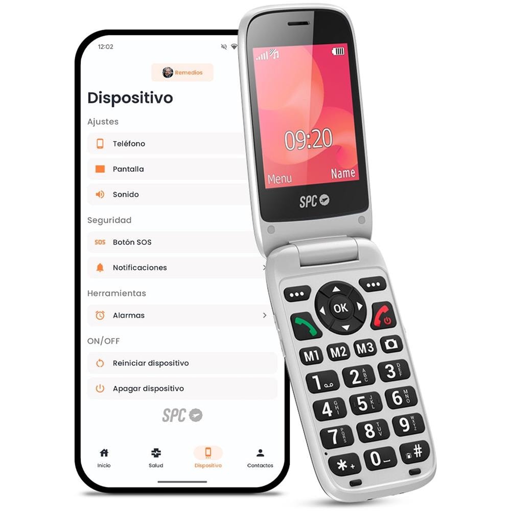 Polaris 7,11 cm (2.8") 105 g Nero Telefono cellulare basico - Foto 4