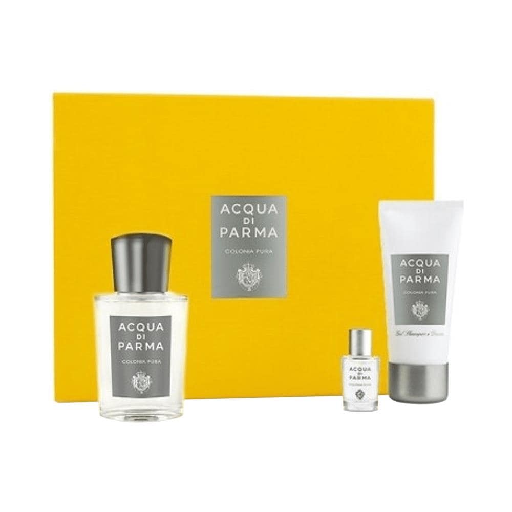 Colonia Pura Set: - Colonia Eau De Cologne 100ml + Miniatura Colonia Eau De Cologne 5ml + Shampoo Doccia 50ml - Foto 1