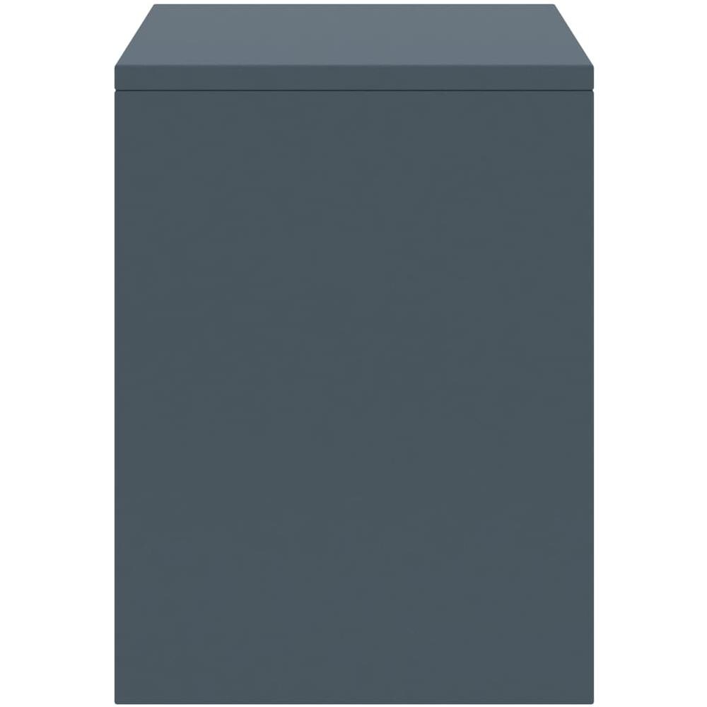 Comodini 2 Pz Grigio Chiaro 35x30x40 Cm In Pino Massello - Foto 2