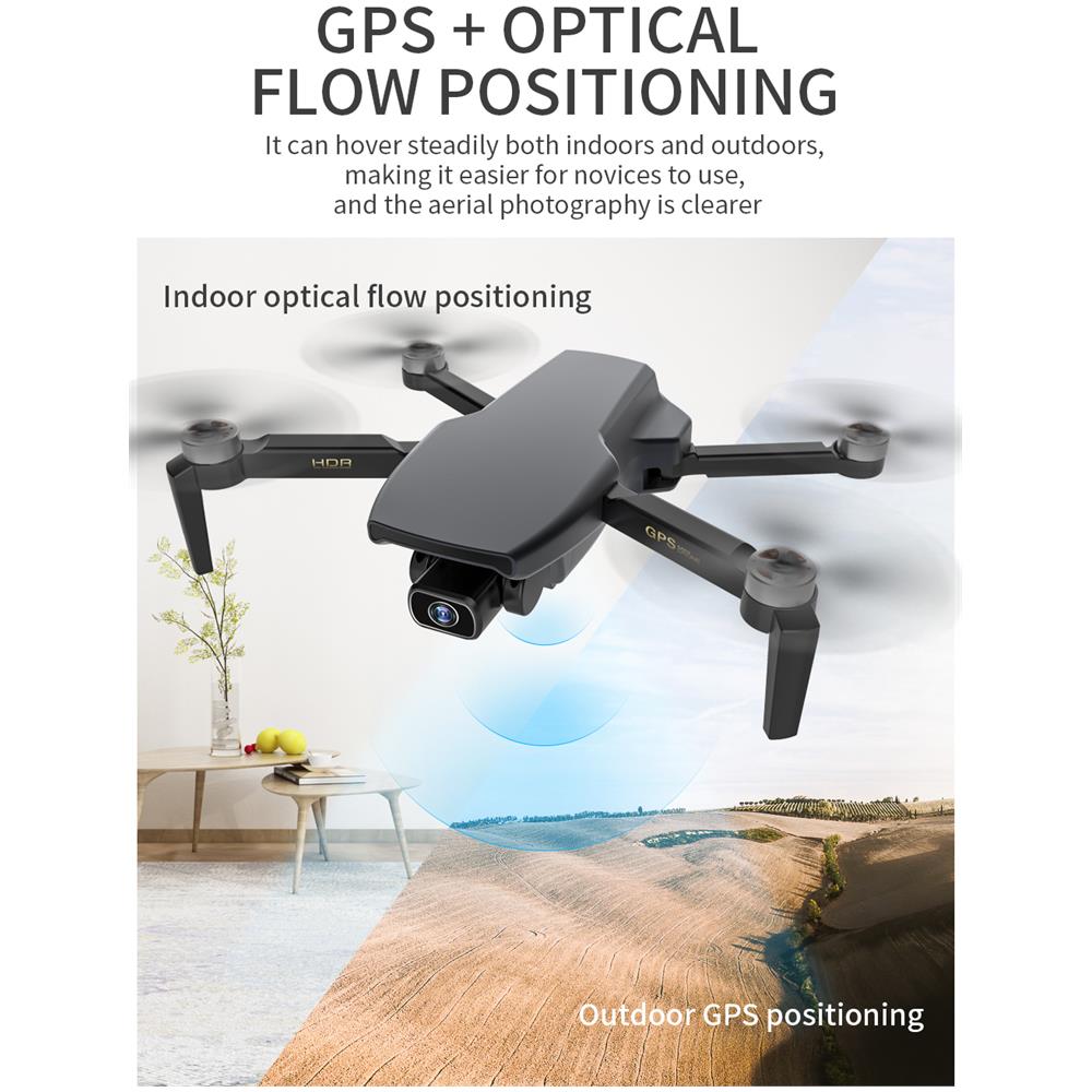 Drone Gps Sg108 5g Con Fotocamera Hd 4k Drone Wifi Pieghevole Drone Fpv S3 Senza Spazzole | Elicotteri Rc - Foto 1