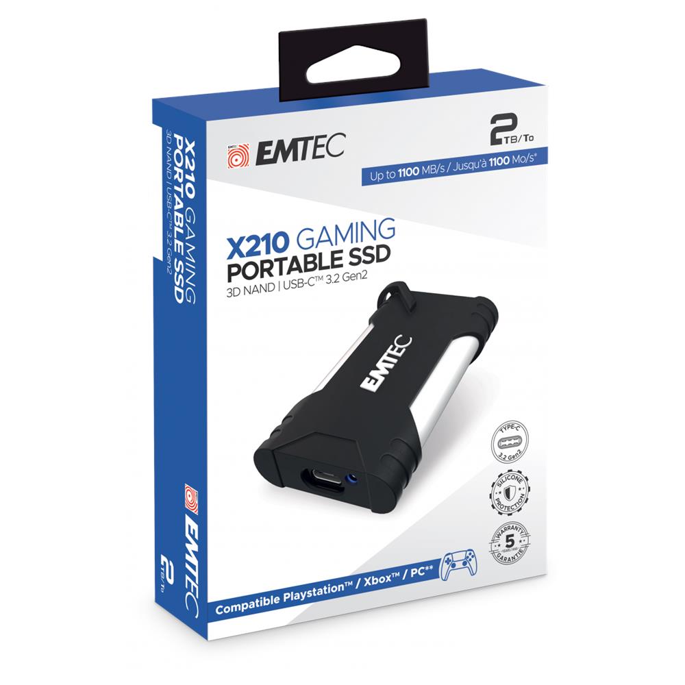 SSD Poratile 2 TB Serie ECSSD2TX210G Interfaccia USB tipo-C - Foto 5