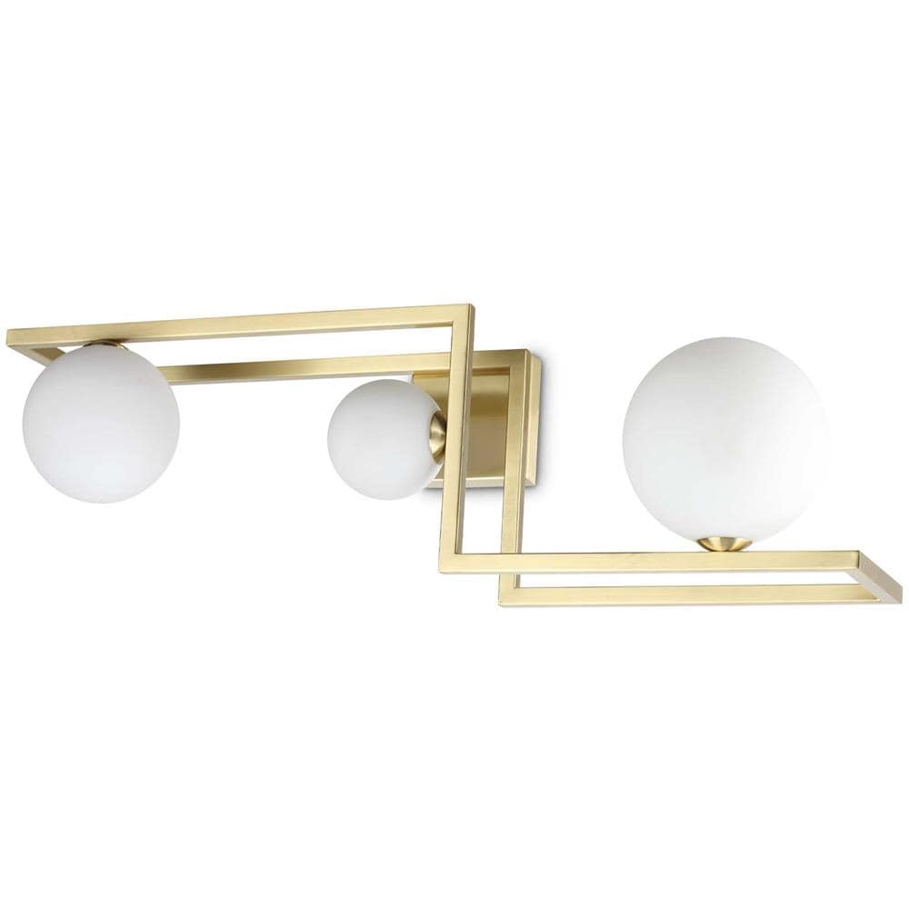 Lampada Da Parete Angolo Pl3 Ottone - 284330 - Foto 1