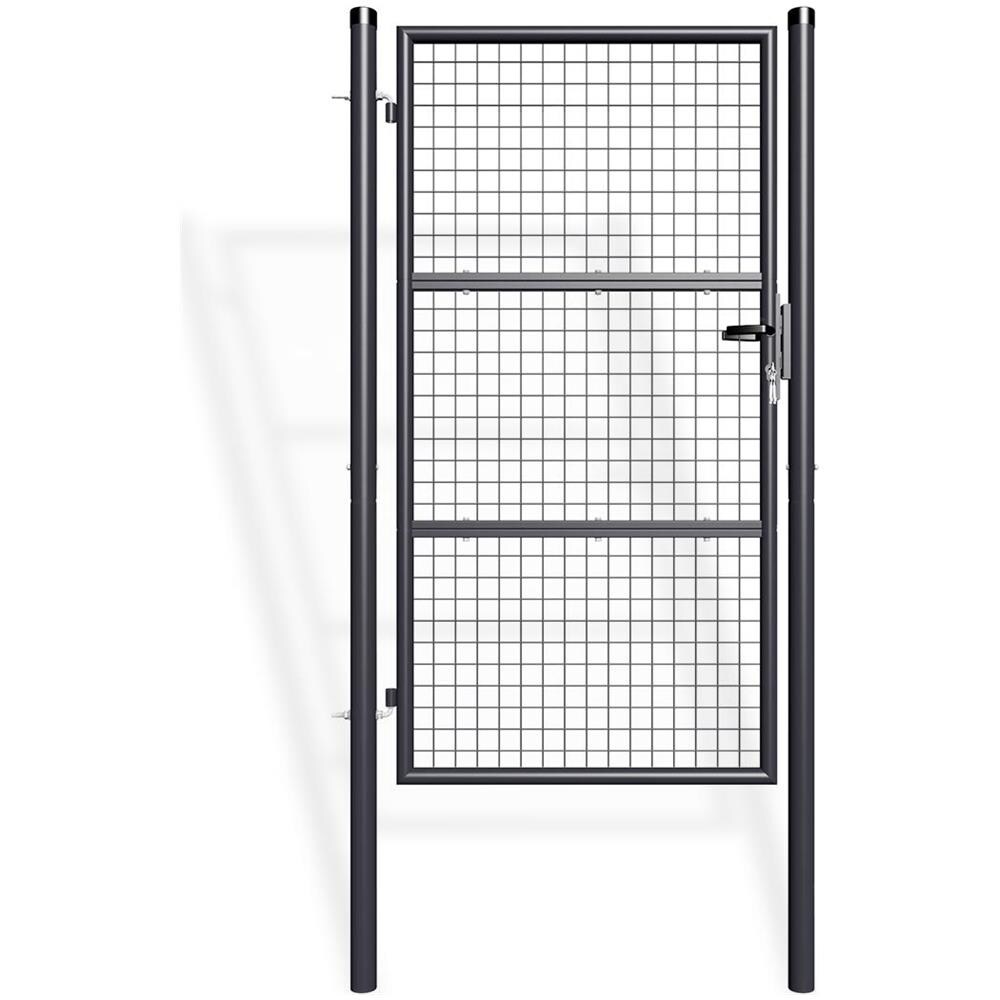 Cancello Per Recinzione In Rete Olga 100p180 Grigio - Foto 1