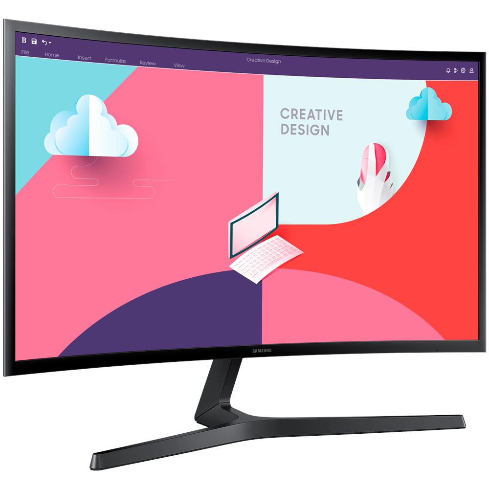 Monitor 24" LED VA Curvo Gaming Serie S36C 1920x1080 Full HD Tempo di Risposta 4 ms - Foto 1