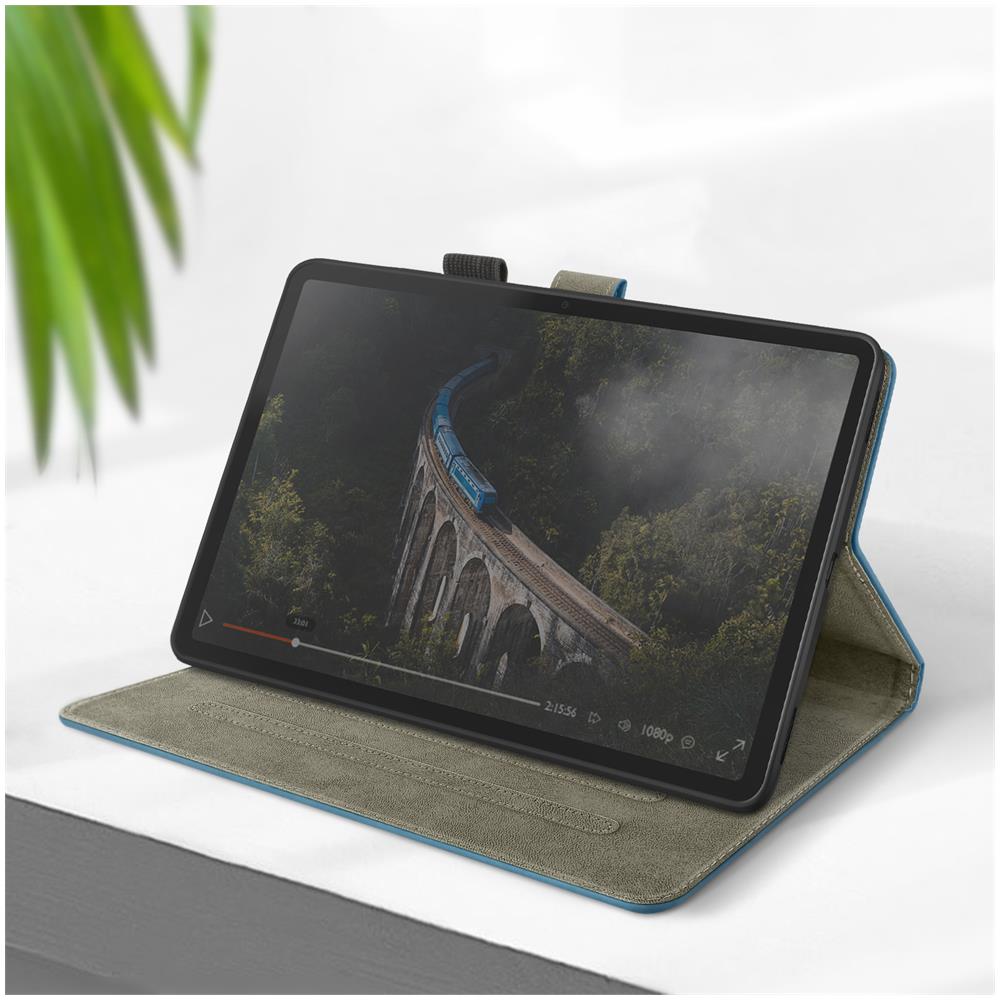 Custodia Per Samsung Tab S9 E S9 Fe Portacarte Supporto Video - Foto 2