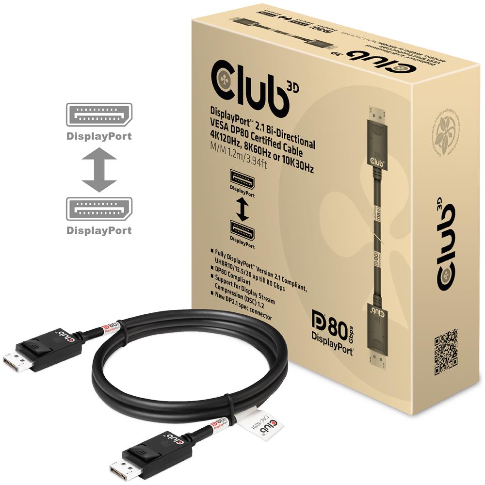 CAC-1091 cavo DisplayPort 1,2 m Nero - Foto 2