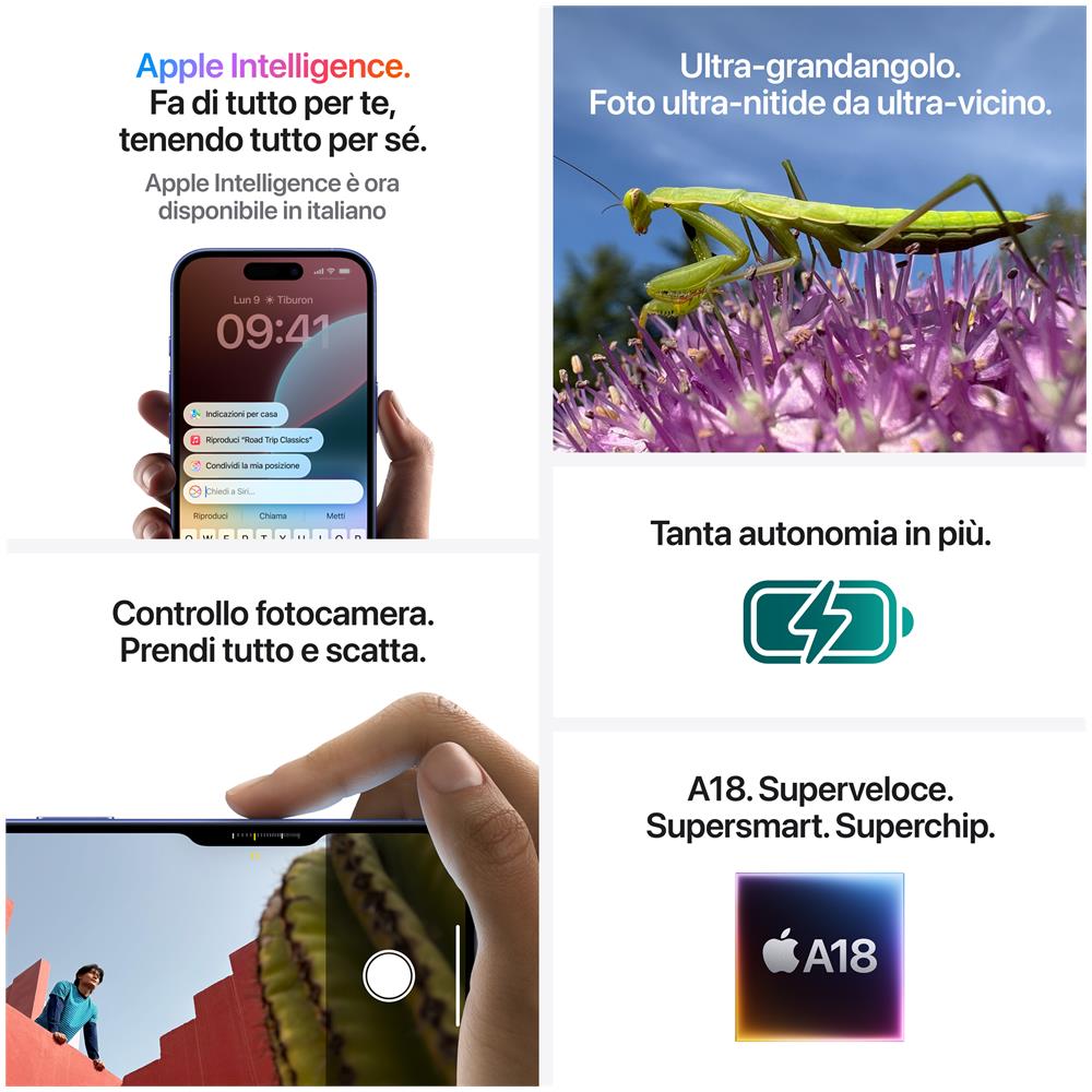 iPhone 16 128GB Nero - Foto 8