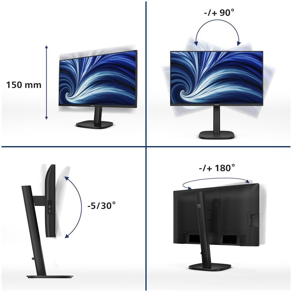 Monitor 23.8" LCD Flat 24B2U3301/00 Full HD Tempo di risposta 4 ms - Foto 13