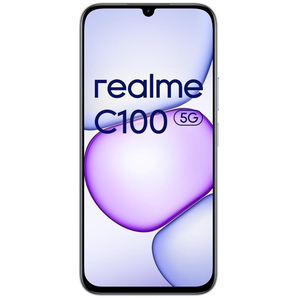 C100 5G 128GB 4GB Ram Display 6.8" LCD HD+ Main Camera 50MP Selfie 5MP Dual nanoSim Android 16 Dimensity 6300D 6600mAh Blooming Purple - Foto 5