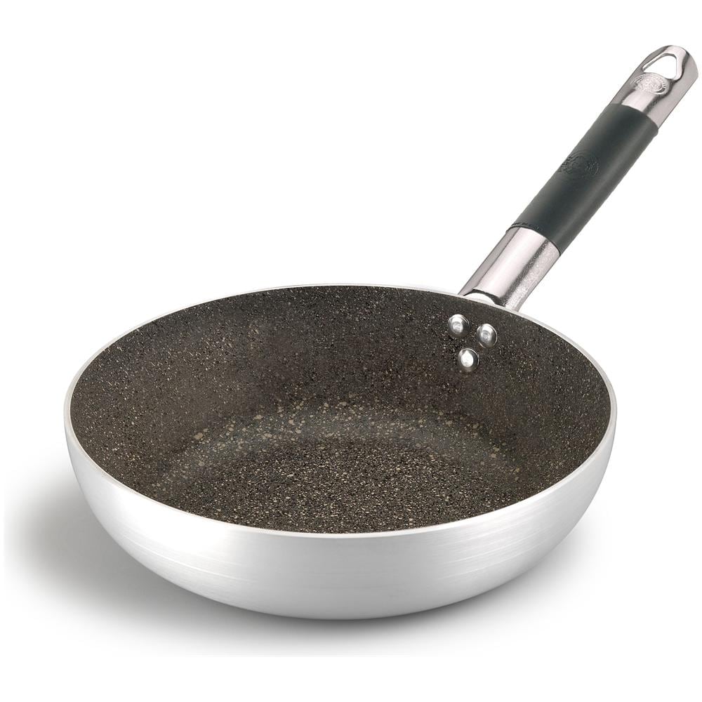 Padella Stone-pietra Infinity Svasata Alta Con Un Manico Cool 3mm - Diametro Cm 24 - Altezza Cm 6,5-capacità Lt 2,5 - Foto 1