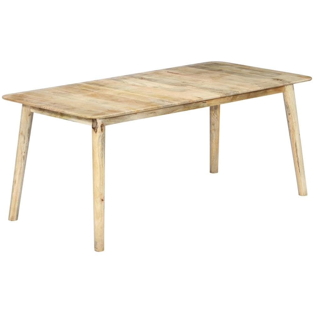 Tavolo Da Pranzo 180x90x76 Cm In Legno Massello Di Mango - Foto 1