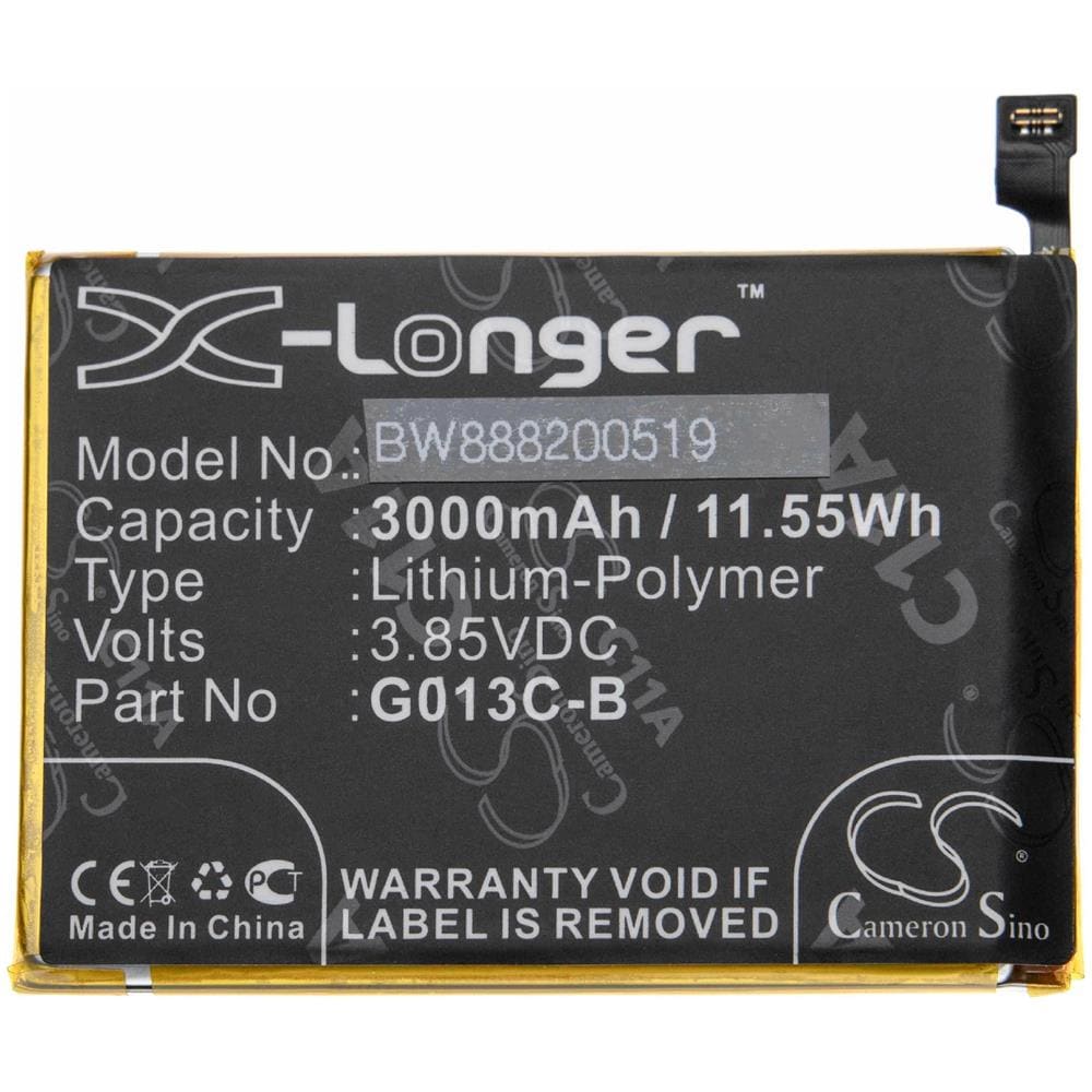 Batteria Sostituisce Google 823-00086-01, G013c-b Per Smartphone Cellulare Telefono Cellulari (2900mah, 3.85v, Li-poly)  - Foto 1