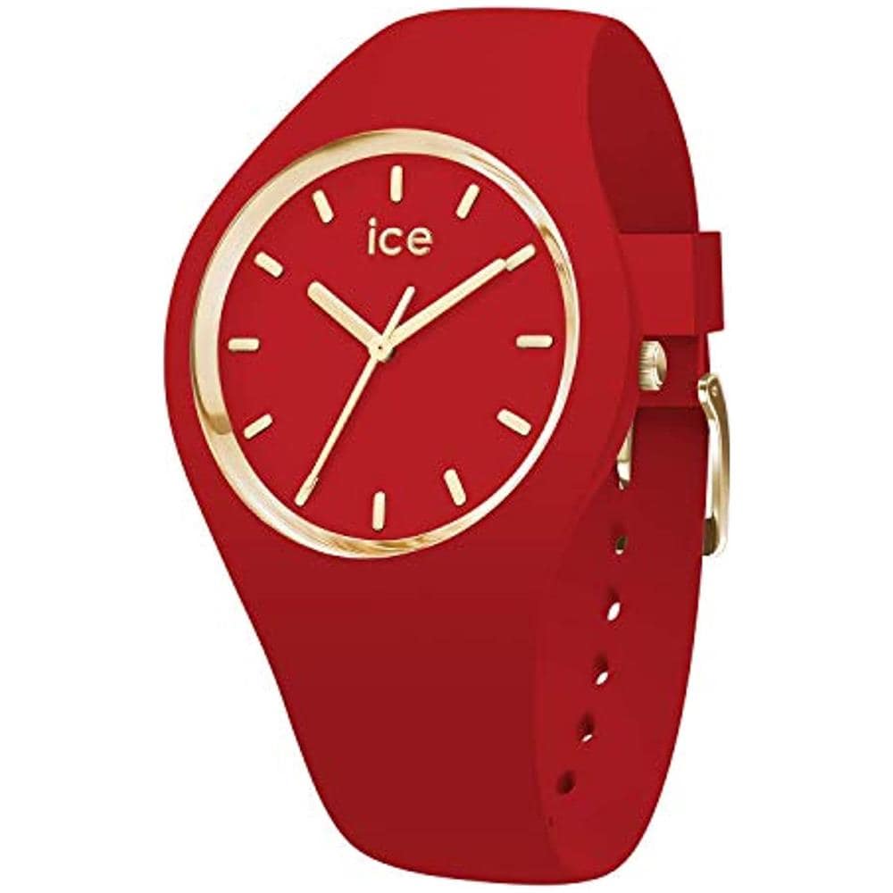 Ice-watch - Ice Colori Glam Rosso - Orologio Rosso Da Donna Cinturino In Silicone - 016.264 (medium)  - Foto 5