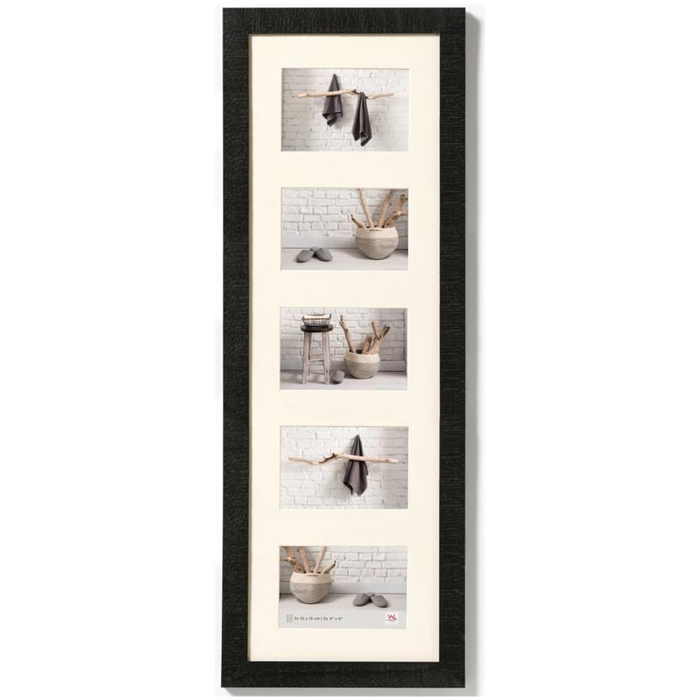 Cornice per Foto Home 5x10x15 cm Nera - Foto 1