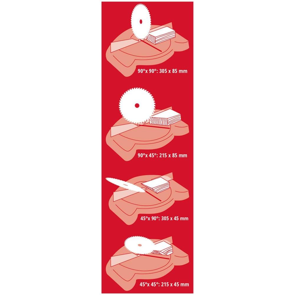 Troncatrice Scorrevole Tc-sm 254 1800 W - Foto 2