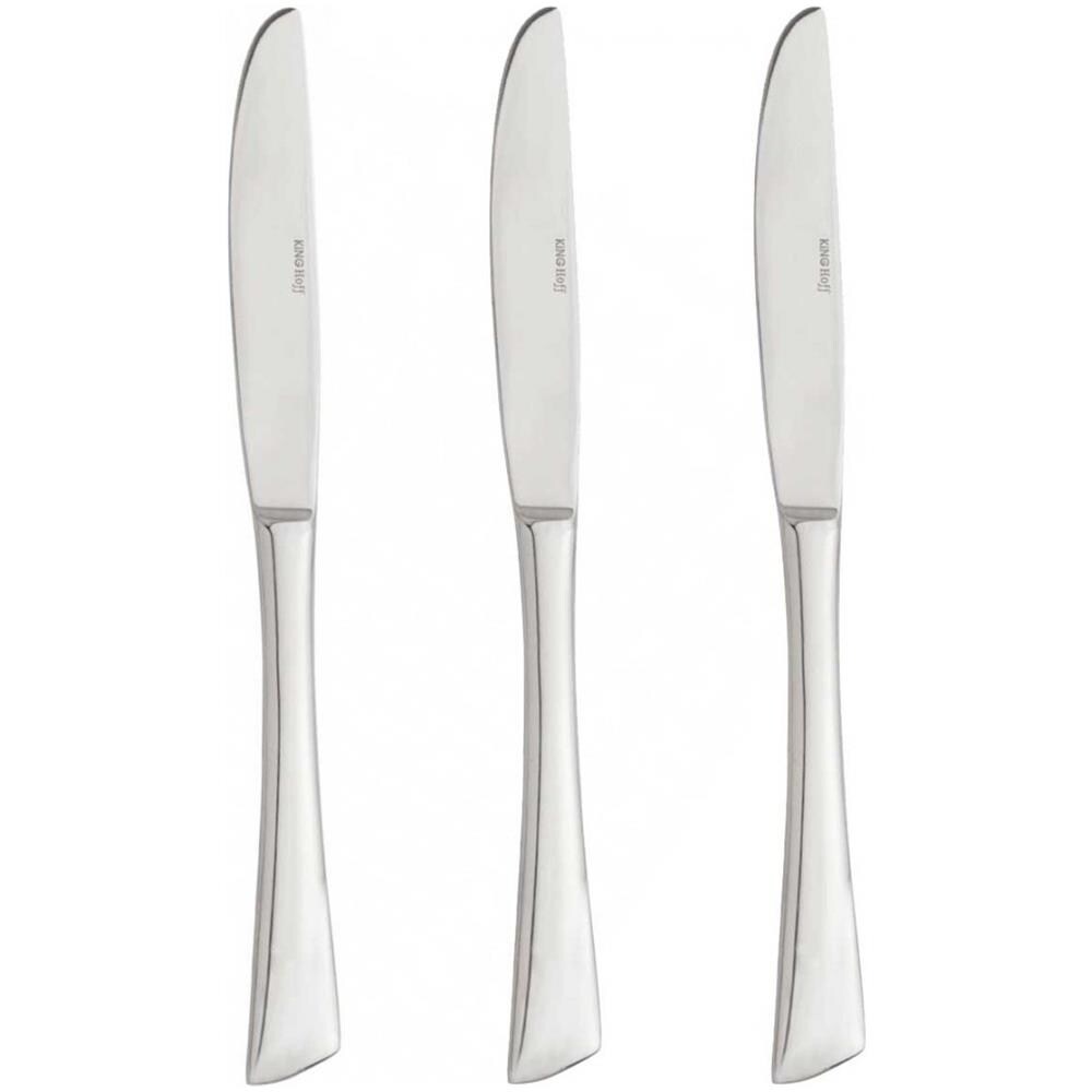Coltello Da Pranzo 3 Pezzi Kh-1339 Lucido - Foto 1