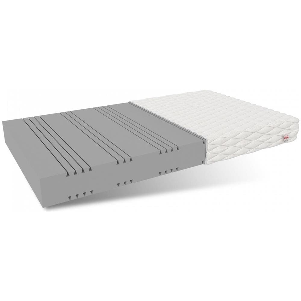 Materasso In Schiuma Merida 80 X 200 - H2 Medio - Schiuma Hr Ad Alta Resilienza - Foto 1