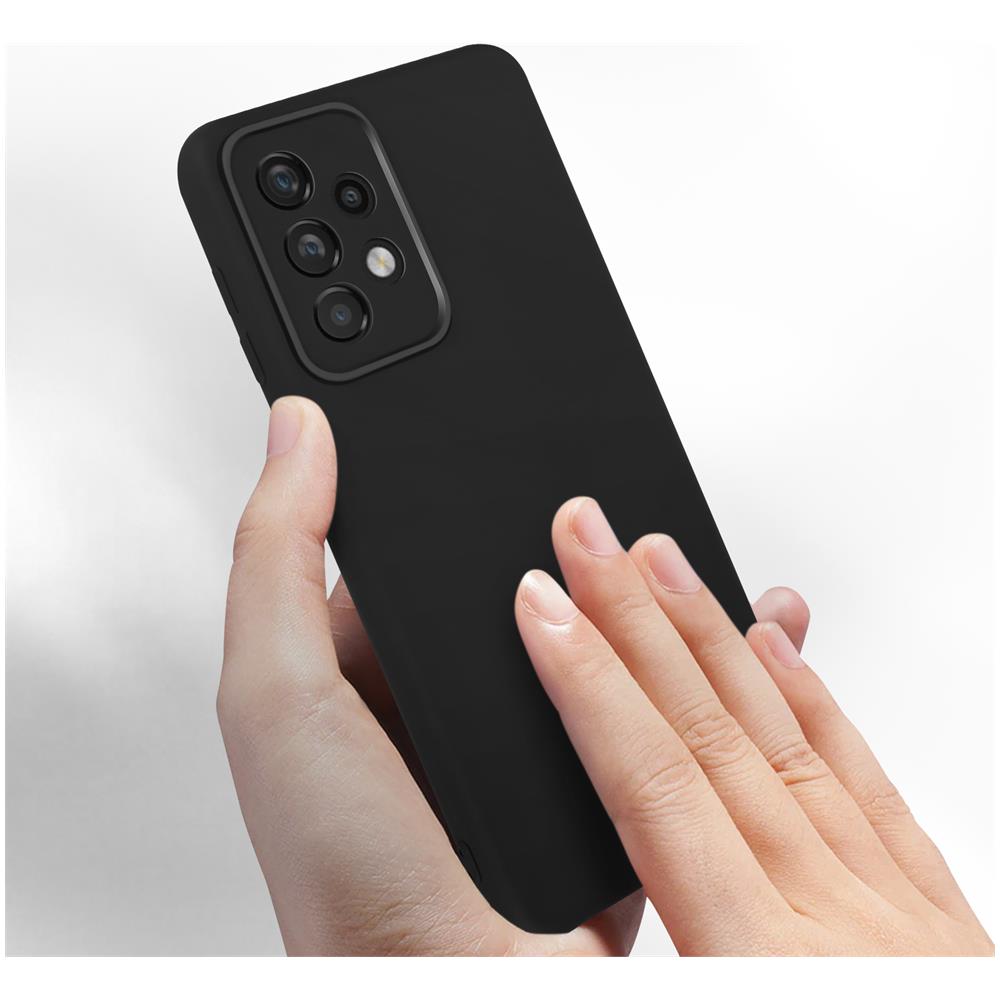 Cover Per Samsung Galaxy A33 5g In Silicone Semi-rigido Soft-touch Nera - Foto 2