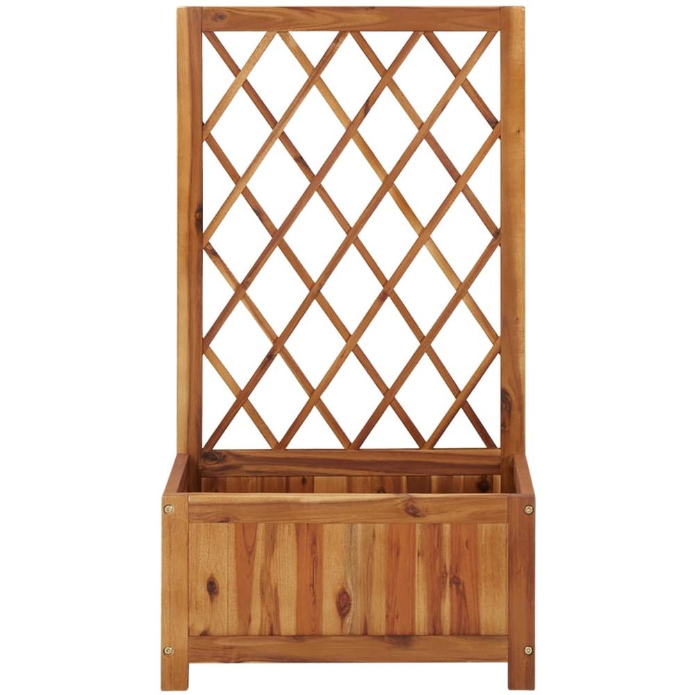 Letto Rialzato Da Giardino Con Graticcio In Massello Di Acacia - Foto 2