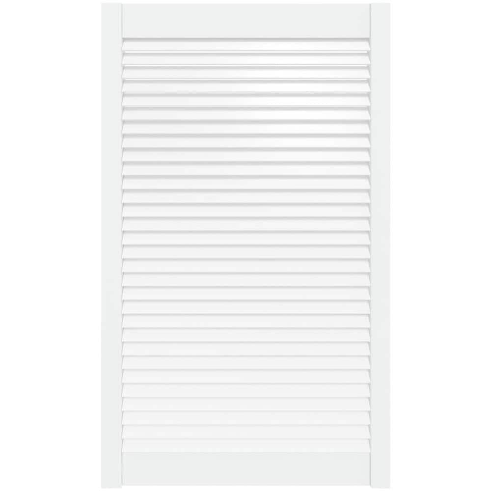 Anta a Lamelle Bianca 99,3x59,4 cm in Legno di Pino - Foto 1