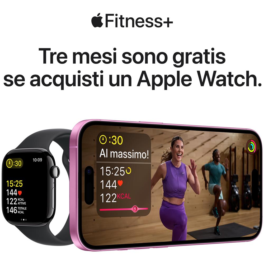 Watch Series 10 Serie 10 GPS + Cellular 42mm Cassa in Alluminio color Oro Rosa con Light Blush Sport Band - S /M - Foto 10