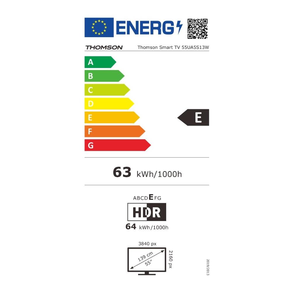 TV LED 4K Ultra HD 55" 55UA5S13W - Foto 2