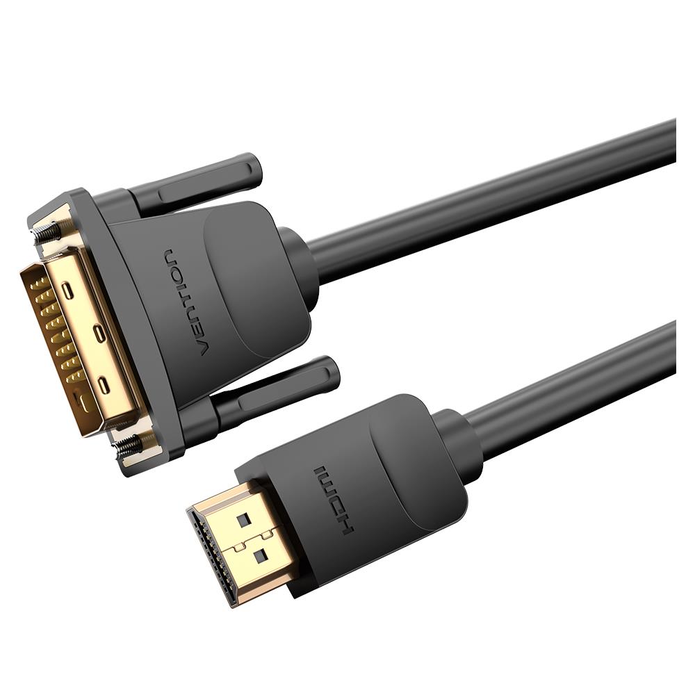 ABFBI cavo e adattatore video 3 m HDMI tipo A (Standard) DVI-D Nero - Foto 5