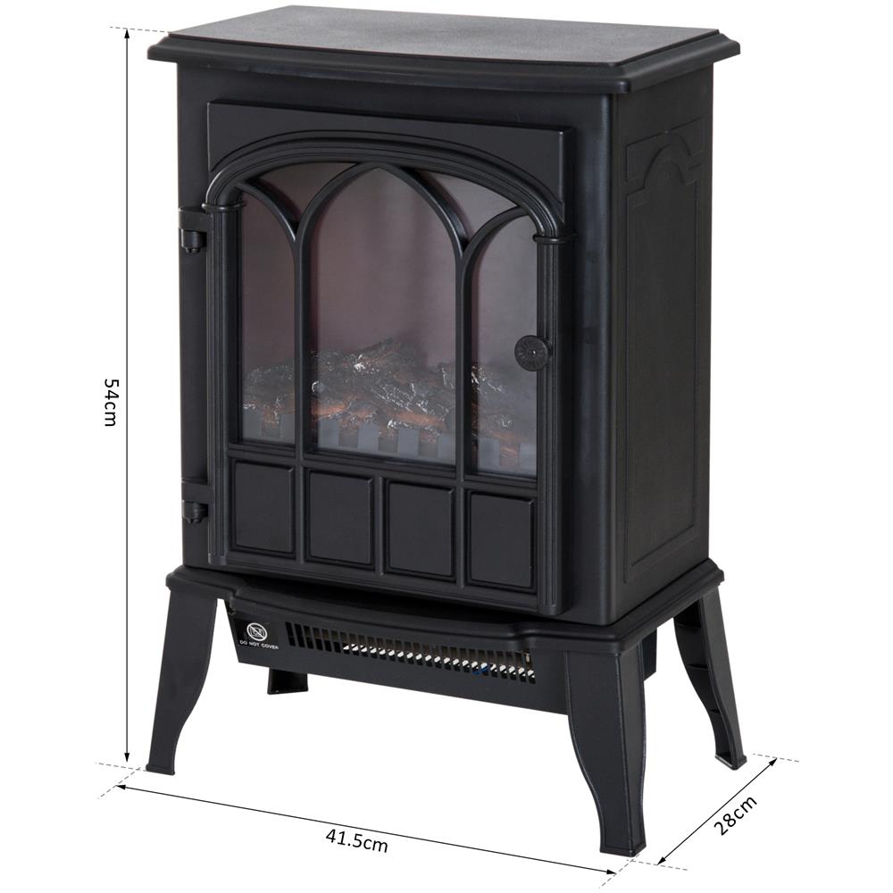 Camino Elettrico Da Terra Potenza 2000w, 41.5x28x54cm - Foto 2