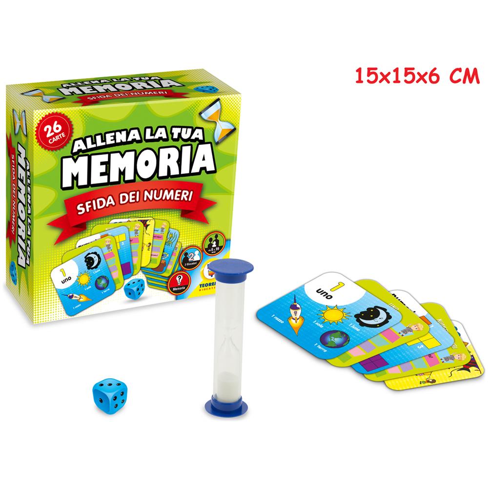 Gioco Sfida La Tua Memoria Numeri - (66203) - Foto 1