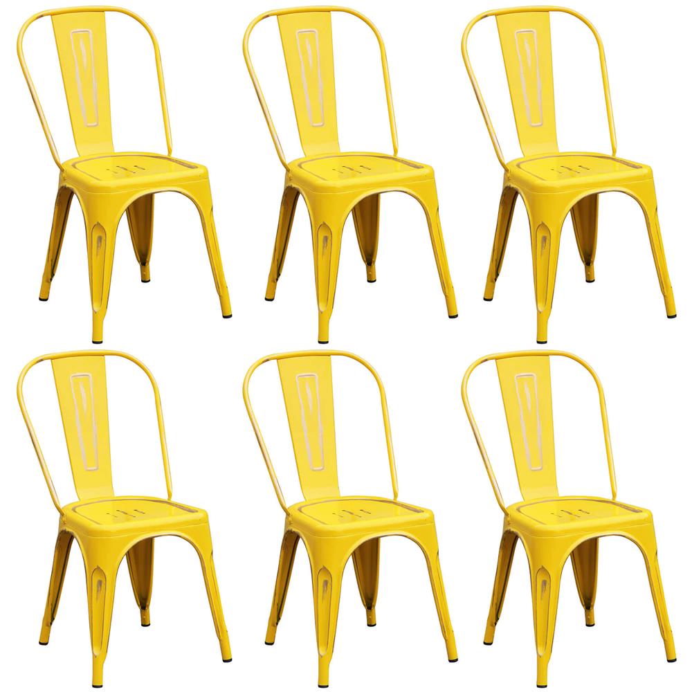 Agatha - Sedia Industrial Set Da 6 - Foto 1