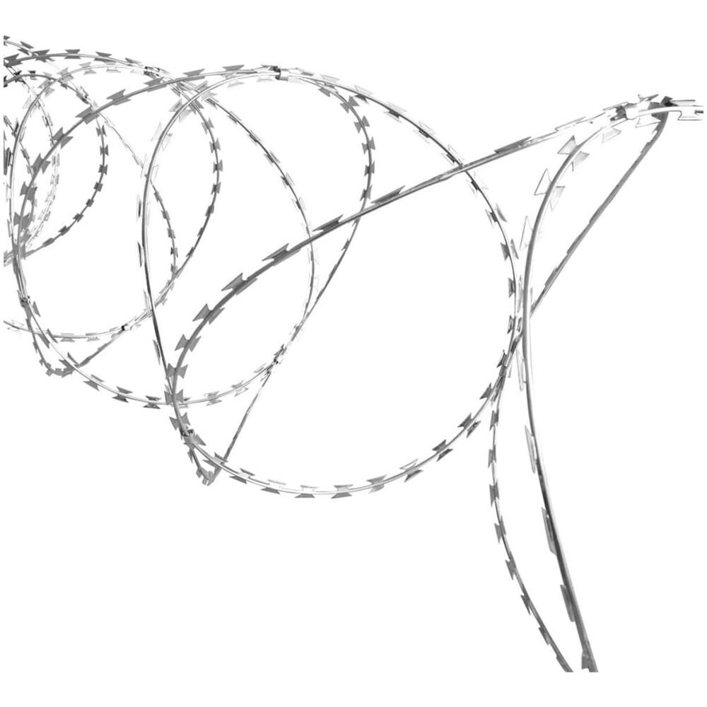 Filo Spinato Fermagliato con Clip in Acciaio Zincato 300 m - Foto 1